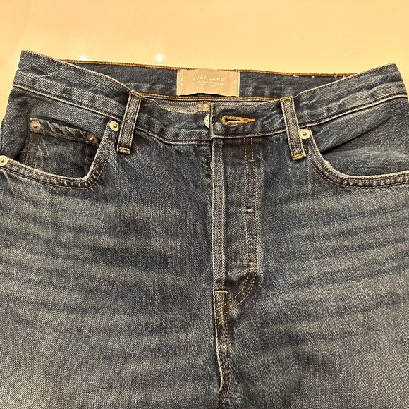 Everlane The ’90s Cheeky Jean 26/  26.5" Inseam in Abyss - Picture 1 of 4